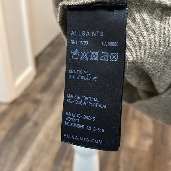 All Saints Wool Blend Dress - Picture 7 of 8